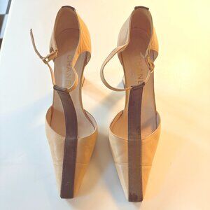 Chanel Vintage T-Strap Heels